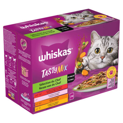 Whiskas Tasty Mix Sélection du chef en gelée 12x85g