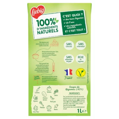 Velouté de 9 légumes PureSoup' Liebig - 1L
