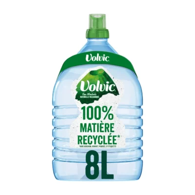 Eau minérale naturelle Volvic - 8L