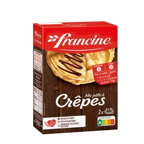 Pâte à crêpes Francine - 380g