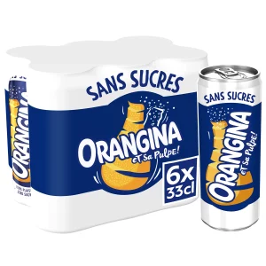 Orangina Light canette - 6x33cl