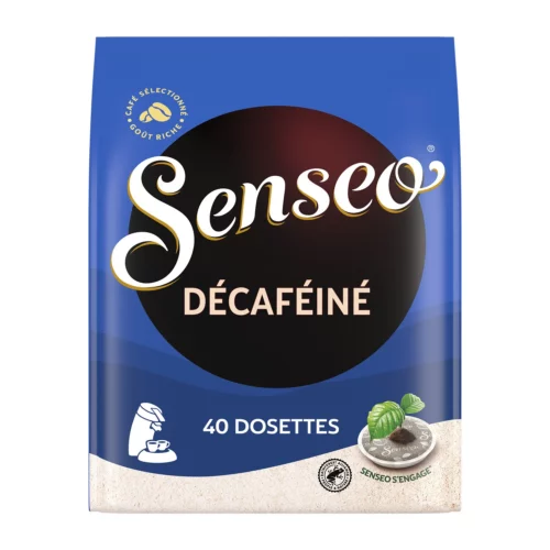 Café dosettes décafeiné Senseo - x40 - 277g
