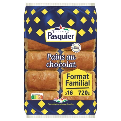 Pains au chocolat au levain PASQUIER 16x - 720g
