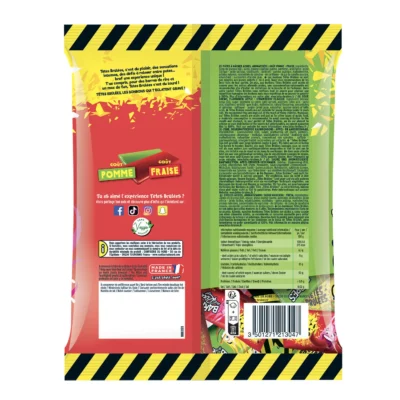 Bonbons Pomme/fraise Têtes brulées - 200g