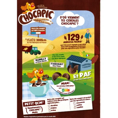 Céréales au chocolat CHOCAPIC - 430g