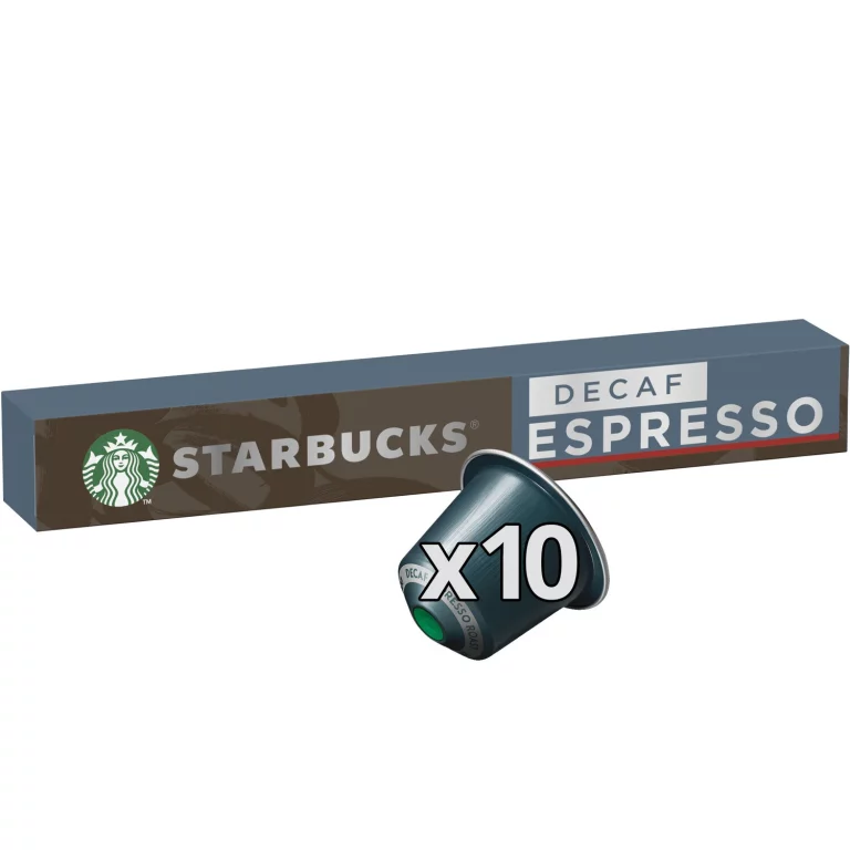 Café capsules Espresso Roast Décaféiné int.11 Starbucks 10x - 57g