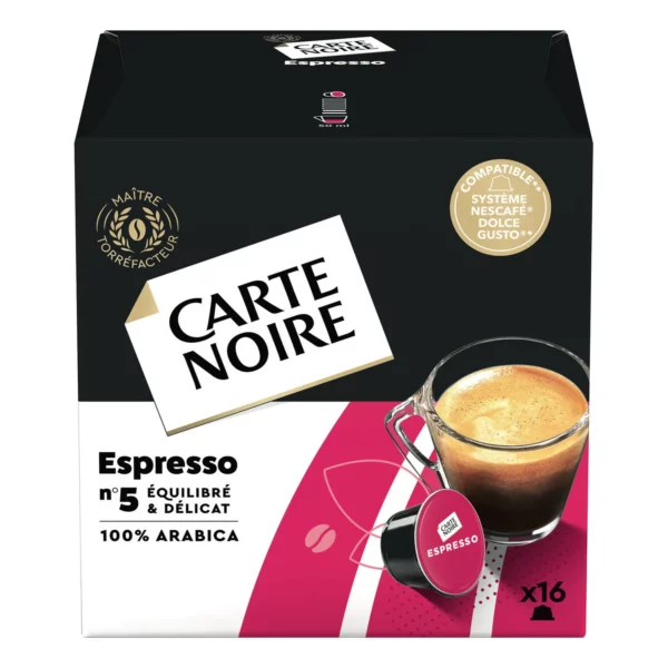 Café Dolce Gusto Espresso Carte Noire - x16 - 128g – Image 3