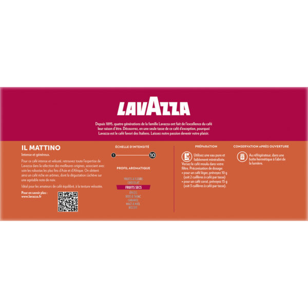 Café moulu Il Mattino Lavazza - 4x250g – Image 2