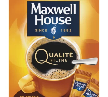 Café soluble qualité filtre Maxwell House – 25x46g