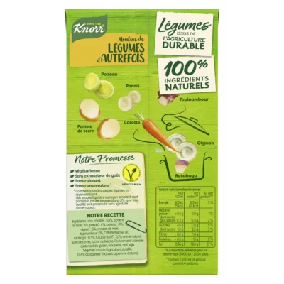 Soupe mouliné de légumes d'autrefois KNORR - 1L