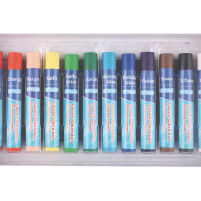 Crayons pastels à l'huile - 12 bâtonnets