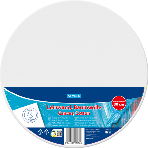 Toile Ø 30 cm Stylex - 30cm