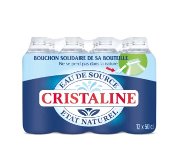 Eau de source Cristaline – 12x50cl