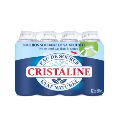 Eau de source Cristaline - 12x50cl