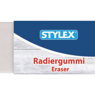 Gomme, 3 pièces, blanche