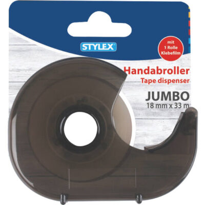Distributeur manuel de film adhésif, jumbo