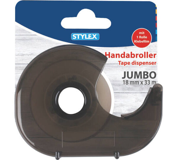 Distributeur manuel de film adhésif, jumbo