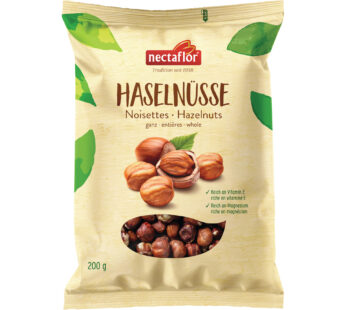 Noisettes entières Nectaflor – 200g