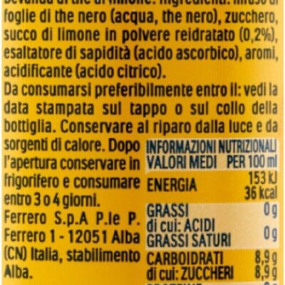 Estathe limone zero - 400ml