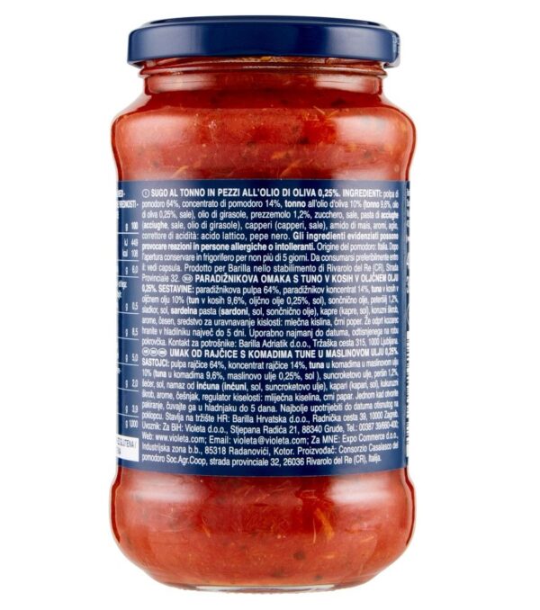 Barilla sauce tomate au thon - 400g – Image 2