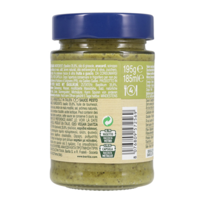 Barilla Pesto Basilico vegan - 195g