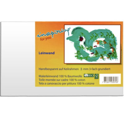 Toile sur châssis 3mm 21x29.7cm