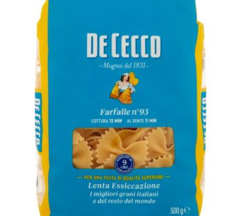 De Cecco Farfalle n° 93 – 500g