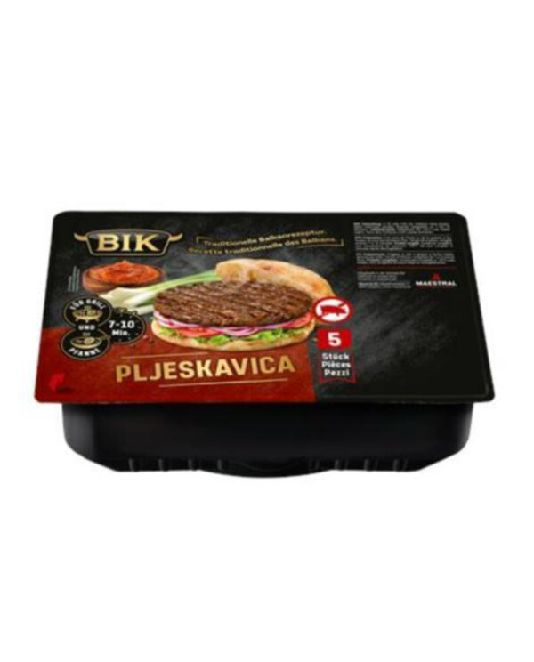 BIK Pljeskavica - 5pcs