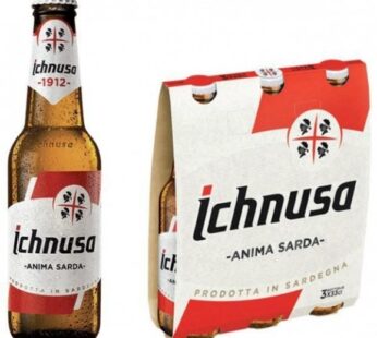 Bière sarde Ichnusa – 3x330cl