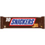 Barres fourrées cacahuètes et caramel Snickers - 10x50g