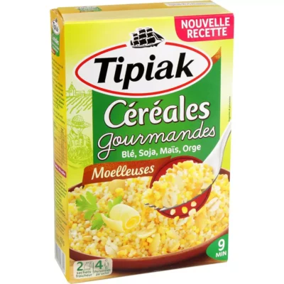 TIPIAK Céréales gourmandes sachets express - 2x200g