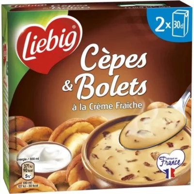 Velouté PureSoup' Liebig cêpe et bolets - 2x30cl