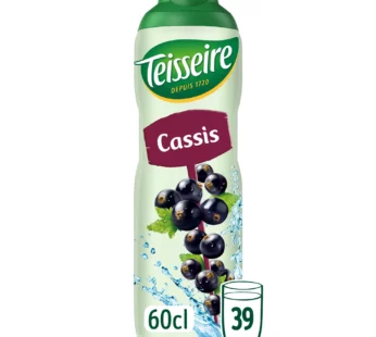 Sirop cassis Teisseire – 60cl