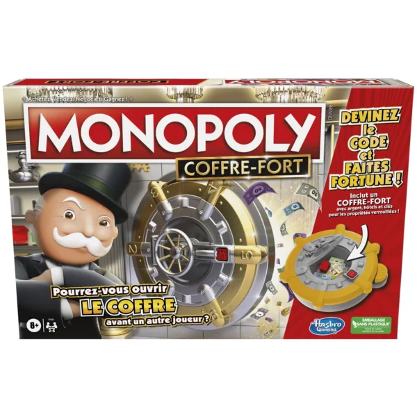 Jeu Monopoly : Coffre-fort