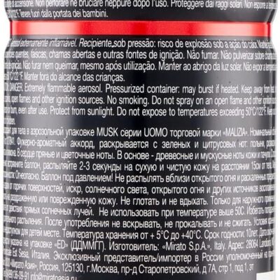 Malizia Uomo déodorant 'Musc' - 150ml
