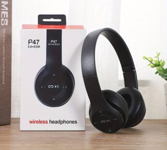 Casque sans fil P47 5.0 Écouteur sans fil pliable