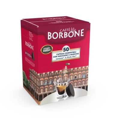 Borbone café compatibles Lavazza - 50 capsules