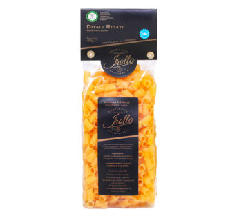 Pâtes ditali rigati sans gluten Irollo – 400g
