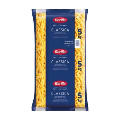 Barilla Pasta Penne Rigate N*72 - 5kg