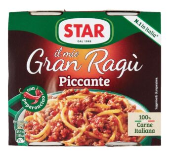 Gran ragù Star Piccante Sauce italienne – 2×180 g