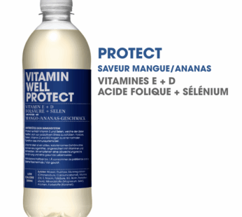 Vitamin Well Hydrate · Eau vitaminée · Mangue&Ananas 500ml