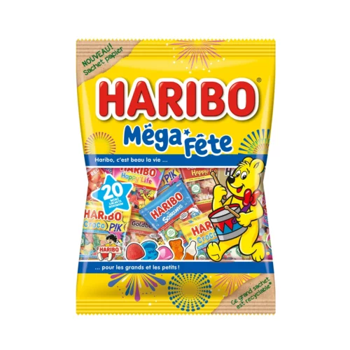 Bonbons mega fête HARIBO - 880g