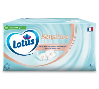 Mouchoirs Lotus Sensitive – 80paq