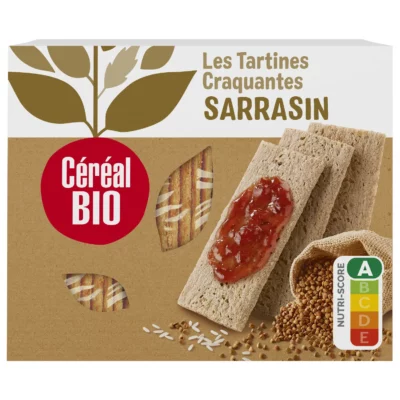 Céréal Bio Tartines craquantes sarrasin - 145g