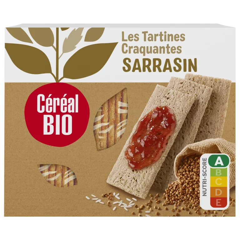 Céréal Bio Tartines craquantes sarrasin - 145g