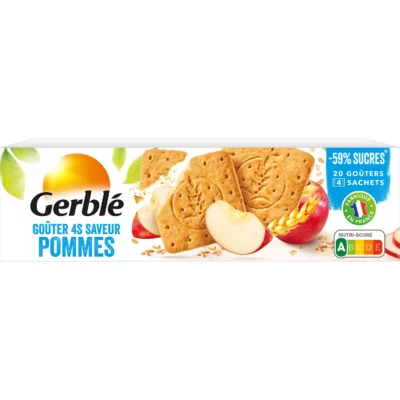 Gerblé Biscuit goûters 4S aux pommes - 360g