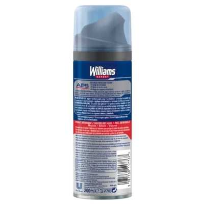 Mousse à raser peau sensible WILLIAMS - 200ml