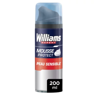 Mousse à raser peau sensible WILLIAMS - 200ml