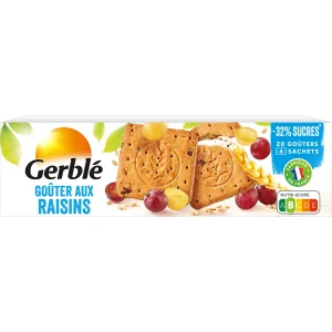 Gerblé Biscuit goûter aux raisins - 360g
