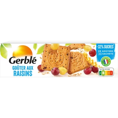 Gerblé Biscuit goûter aux raisins - 360g